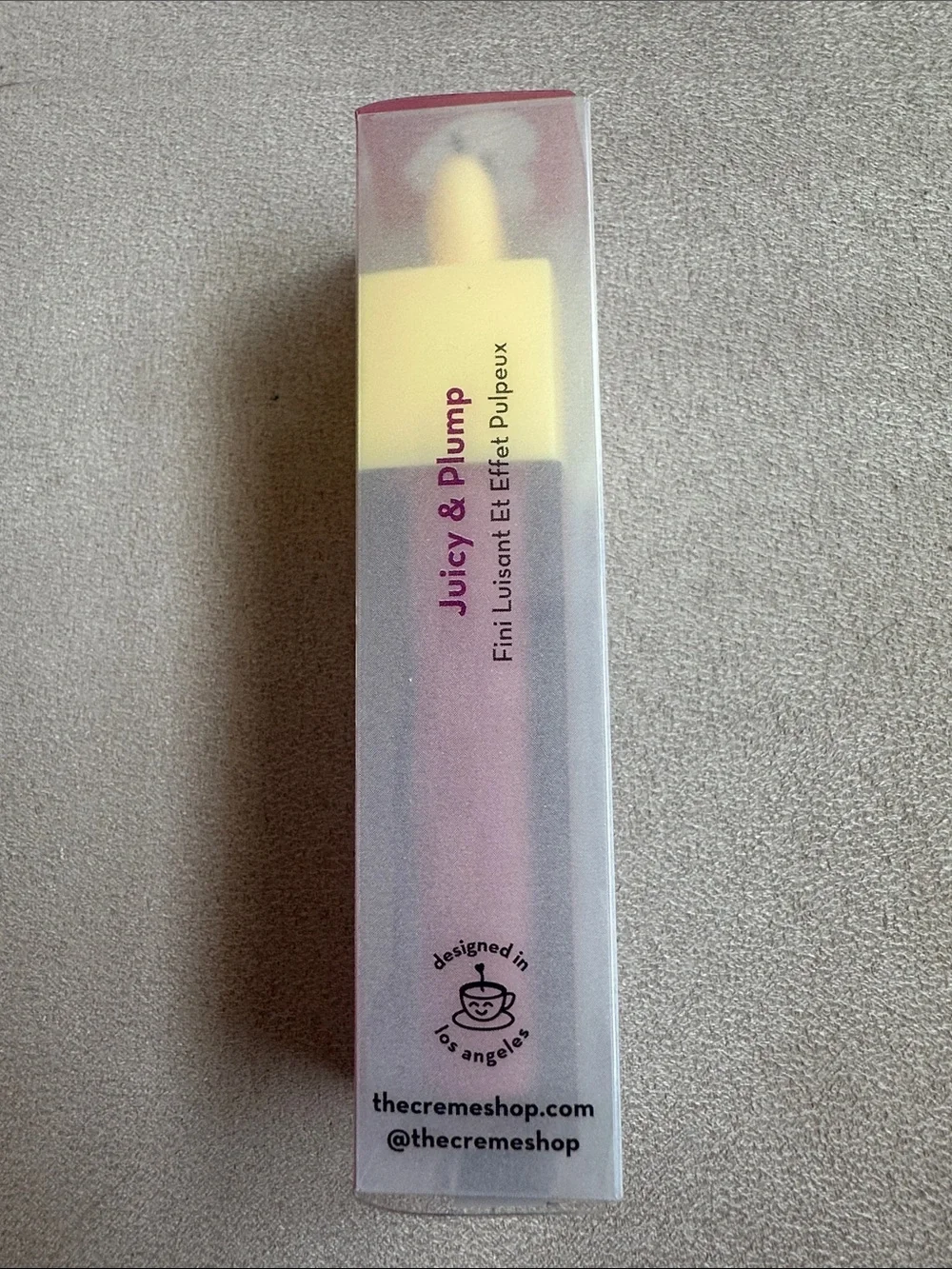 Crème Shop Lip Oil Elixir Tinted Jelly “Pink About Me’ – NEW – Korean Lip Care